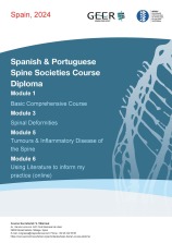 SPANISH & PORTUGUESE SPINE SOCIETIES COURSE DIPLOMA